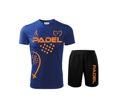 ZENA Kit Trikot Shorts Fluorescent Padel t-Shirt Paddle World Smash Tennis Competition von ZENA