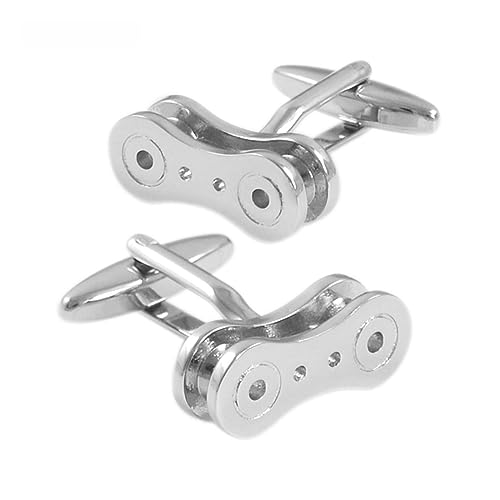 ZENGXJYCQINGJIANG anstecknadel Herren Anzug Herren-Hemd-Manschettenknöpfe, Silberne Manschettenknöpfe aus Metall, Accessoires, formelle Hemd-Manschettenknöpfe manschettenknöpfe von ZENGXJYCQINGJIANG