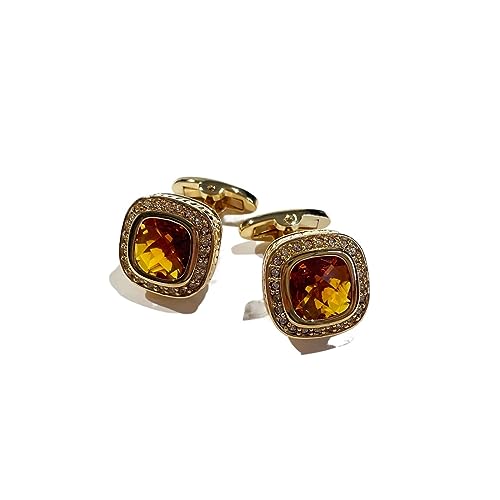 ZENGXJYCQINGJIANG anstecknadel Herren Anzug Manschettenknöpfe aus Gold, wunderschöner Kristall, Gentleman-Manschettenknöpfe, Schmuck manschettenknöpfe ZENGXJYCQINGJIANG anstecknadel Herren Anzug Manschettenknöpfe aus Gold, wunderschöner Kristall, Gentleman-Manschettenknöpfe, Schmuck manschettenknöpfe von ZENGXJYCQINGJIANG