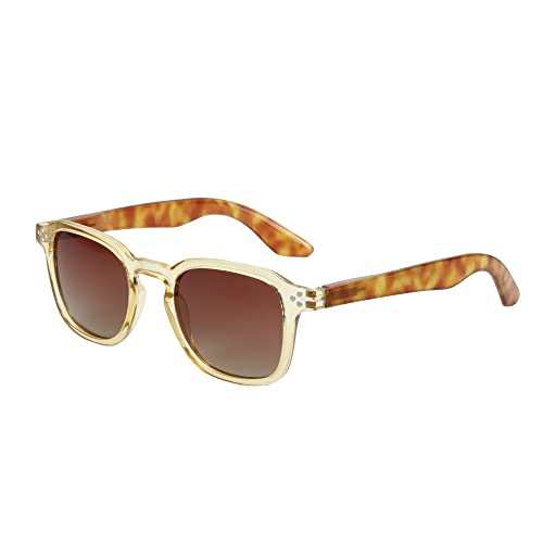 ZENOTTIC Retro Sonnenbrille Polarisiert für Herren Damen Klassische Vintage Quadratische Sonnenbrille 100% UV-Schutz von ZENOTTIC