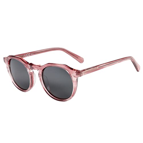 ZENOTTIC Vintage Polarisierte Sonnenbrille für Herren und Damen Retro Rund mit UV400 Schutz von ZENOTTIC