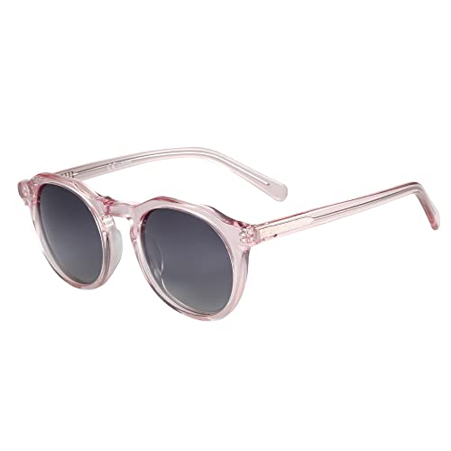 ZENOTTIC Vintage Polarisierte Sonnenbrille für Herren und Damen Retro Rund mit UV400 Schutz von ZENOTTIC
