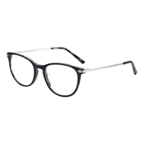 ZENOTTIC Vintage Runden Brillenrahmen Nerdbrille Ohne Sehstärke Retro Klare Linse Gläser für Damen und Herren von ZENOTTIC