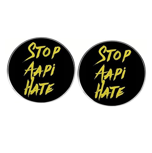 2 Stop AAPI Hate Round Button Pins Community Asian Pride Awareness Revers Pins Men and Women Metal Alloy Badges 2 Stop AAPI Hate Round Button Pins Community Asian Pride Awareness Revers Pins Men and Women Metal Alloy Badges von ZENRUIMING