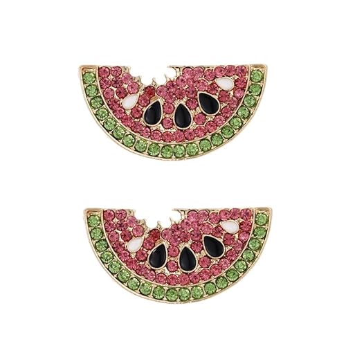 2 Stück Summer Passion Full Strass Wassermelone Brosche Meer Strand tropische Früchte Emaille Pin Damen Anzug Hemd Smoking Kleid Zubehör 2 Stück Summer Passion Full Strass Wassermelone Brosche Meer Strand tropische Früchte Emaille Pin Damen Anzug Hemd Smoking Kleid Zubehör von ZENRUIMING