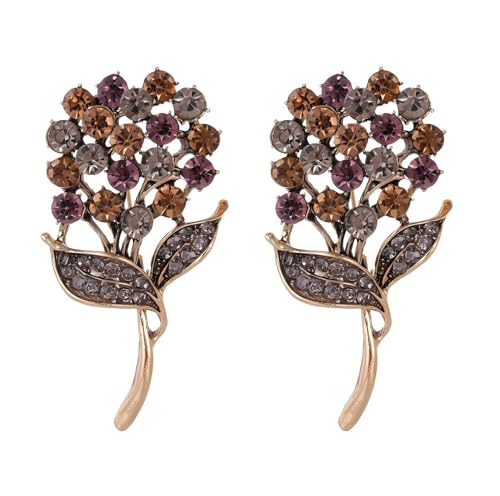 2 Stück glänzende Strass-Brosche mit Löwenzahn-Brosche, einfache botanische Blumen-Anstecknadel, Geburtstag, Jahrestag, Abschlussball, Cheongsam-Zubehör 2 Stück glänzende Strass-Brosche mit Löwenzahn-Brosche, einfache botanische Blumen-Anstecknadel, Geburtstag, Jahrestag, Abschlussball, Cheongsam-Zubehör von ZENRUIMING