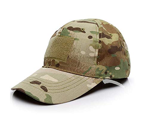 Baseballkappen Camo,Baseball Cap Camouflage Hut Unisex Damen Herren Baseball Kappen Multicam Style Caps für Jagd Angeln Camping Werden Sport von ZENUTA