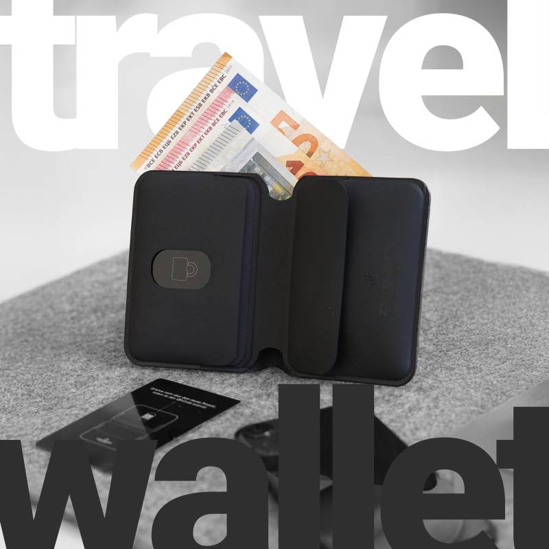 Slim Wallet Medium __ Minimalist Seamless Design Made in Germany Undestroyable von ZENZINGER