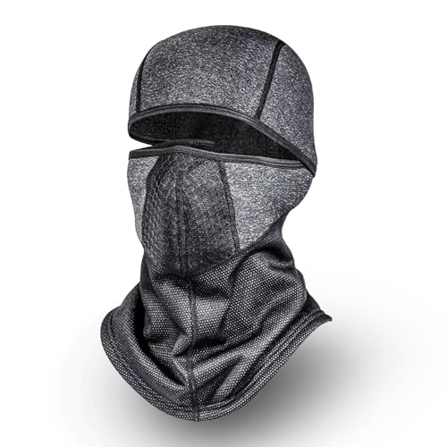ZEOXUER Winter Sturmhaube Gesichtshaube Skimaske für Herren Damen, Motorrad Balaclava Thermo Vollgesichtsmaske Winddicht Einheitsgröße von ZEOXUER