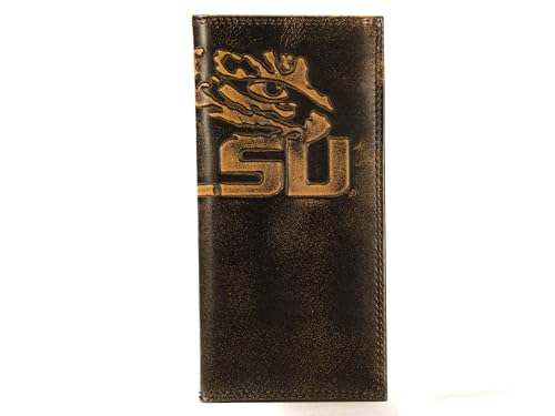 ZEP-PRO NCAA Magnetic Secretary Wallet Slim Stylish for Men, LSU Tigers Brüniert von ZEP-PRO