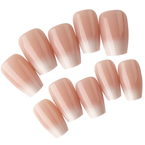 240 Spitzen/Box Nägel zum Aufkleben, lange Sarg-Press-on-Nägel für Frauen und weiße künstliche Nägel, Kunstdekoration 240 Spitzen/Box Nägel zum Aufkleben, lange Sarg-Press-on-Nägel für Frauen und weiße künstliche Nägel, Kunstdekoration von ZEPFJHE