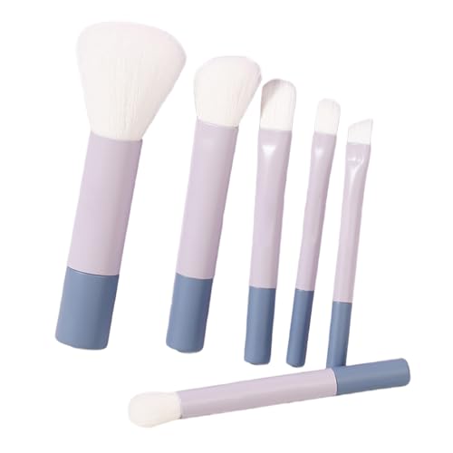 6-teiliges Gesichtspinsel-Set für Make-up, kleine Kosmetik, Verblenden, Vollgesichts-Make-up-Pinsel für Damen von ZEPFJHE