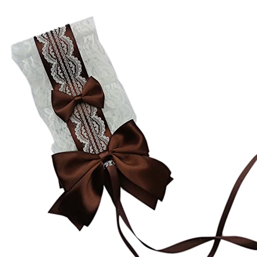 Anime Dienstmädchen-Stirnband, Cosplay, Party, Stirnband, Rüschen, Spitze, Haarband, Mädchen, Kostüm, Bälle, Haarband, Damen, süße Kopfbedeckung, Braun Anime Dienstmädchen-Stirnband, Cosplay, Party, Stirnband, Rüschen, Spitze, Haarband, Mädchen, Kostüm, Bälle, Haarband, Damen, süße Kopfbedeckung, Braun von ZEPFJHE