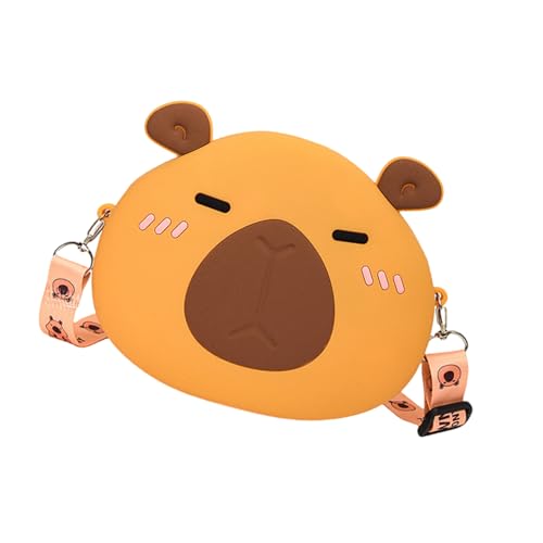 Auffällige Umhängetaschen Schöne Animal Crossbody Taschen Für Mädchen Und Frauen Cartoon Satchel Geldbeutel Freizeitstil Capybara Themengeschenk von ZEPFJHE