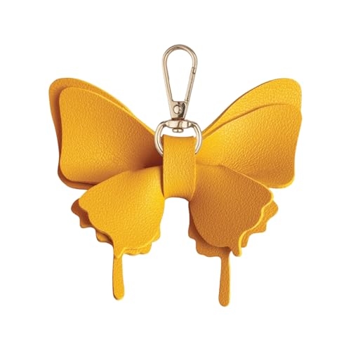 Delicate Solid Color Butterfly Geldbeutel Stilvoller Tasche Zauberheil Des Schlüsselhalters Auto Dekore Fashion Accessoire Easy Anhängedesign Stilvoller Tasche Charme Für Frauen von ZEPFJHE