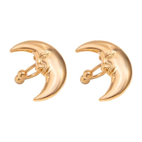 Einzigartige Stern-Ohrmanschette, kein Piercing, modischer Sonnenclip, einfacher Schmuck, geeignet für verschiedene Stile, trendige Ohrringe, sun, Wie beschrieben, Wie beschrieben von ZEPFJHE
