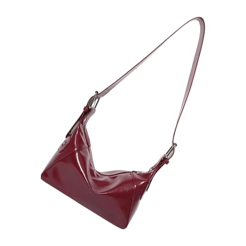 Elegante Solid Color Umhängetasche Für Frauen Leichtes PU Leder Unterarm Geldbörse Mit Mehreren Taschen Mode Umhängetasche von ZEPFJHE