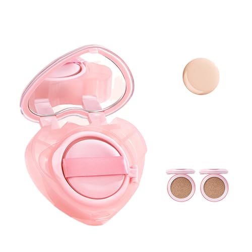 Feuchtigkeitsspendendes Concealer-Kissen, Creme, atmungsaktive Textur, Gesichts-Make-up, volle Abdeckung, für Damen, stilvoller Look, einfach zu verwenden, langanhaltendes Gesichts-Make-up von ZEPFJHE
