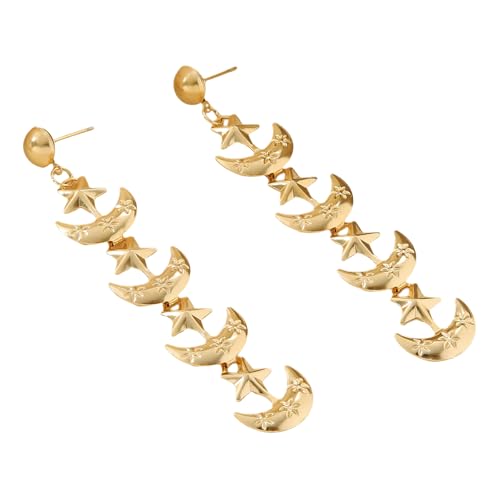 Geometrische Edelstahl Ohrringe Für Frauen Leichte Und Allergieresistente Ohrheizpendelland Mode Schmuck Allergie Resistent Dangle Ohrringe von ZEPFJHE