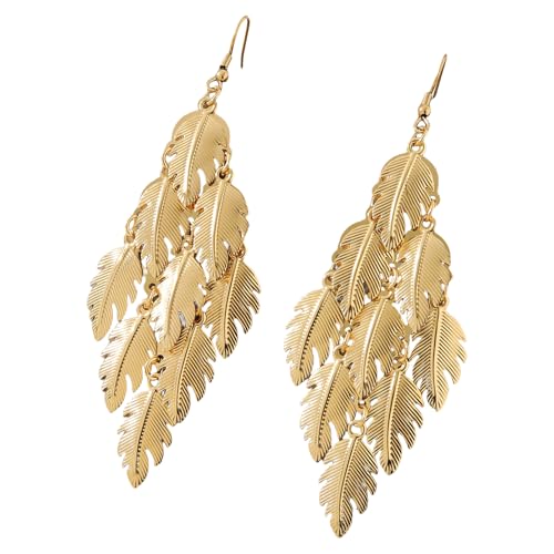 Geometrische Edelstahl Ohrringe Für Frauen Leichte Und Allergieresistente Ohrheizpendelland Mode Schmuck Allergie Resistent Dangle Ohrringe von ZEPFJHE