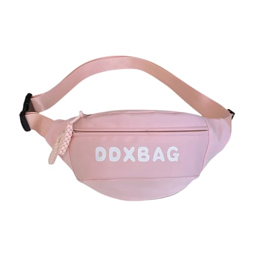 Gürteltasche im japanischen Stil für Mädchen und Frauen, modische Umhängetasche, einfache Brusttasche, Handytasche, schöne Hüfttasche, rose von ZEPFJHE