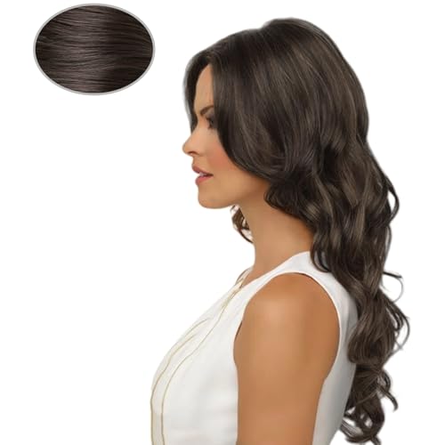 Hitzebeständige Synthetische Lockige Haircover Dekorative Haargruppe Mode Haarverlängerung Für Frauen Verschiedene Outfit Frauen Lockige Perücken von ZEPFJHE