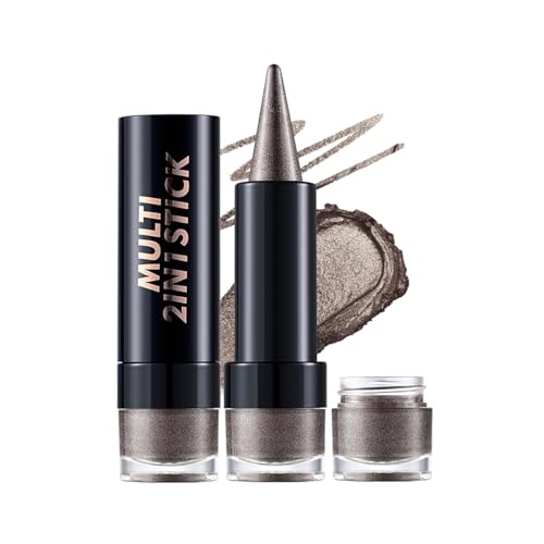 Langlebige 2 In -1 Lidschatten Stift Mit Spitzen Stick Glitzern Alltags Augen Make Up Für Frauen Und Mädchen Schnelle Make Up Lösung von ZEPFJHE