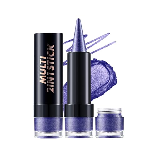 Langlebige 2 In -1 Lidschatten Stift Mit Spitzen Stick Glitzern Alltags Augen Make Up Für Frauen Und Mädchen Schnelle Make Up Lösung von ZEPFJHE