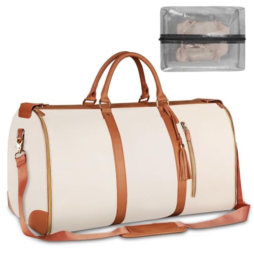 Lederanzugstasche Für Reisemann Frauen Klappkleidungssack Gepäck Duffels Tasche Für Jacken Schuhe Wochenenden Taschen Organisatoren von ZEPFJHE