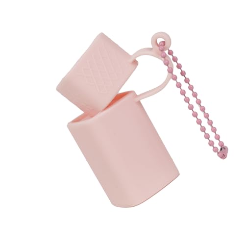 Lippenstift Schutzhülle Silikon Kosmetischer Tragbarer Aufbewahrungskoffer Für Geldbörsen Keychains Fitnessbeutel Frauen Und Mädchen Reisen Lippenstift Schutzbeutel von ZEPFJHE