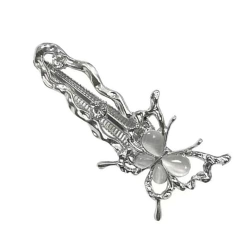 Metallic Butterfly Hair Clip Elegante Zirkon Seitenclip Haarnadel Frauen Haarstyling Werkzeug Für Seitenhaar 2000er Mädchen Kopfbedeckung Metallic Butterfly Hair Clip Elegante Zirkon Seitenclip Haarnadel Frauen Haarstyling Werkzeug Für Seitenhaar 2000er Mädchen Kopfbedeckung von ZEPFJHE