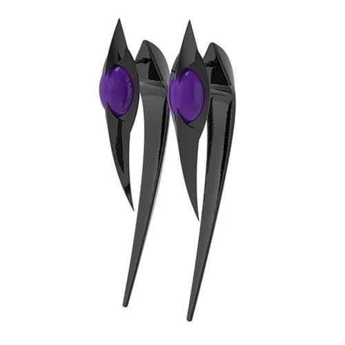 Moderne Leichtmetallohrringe Mit Langen Spikes Ohrschern Accessoire Für Konzerte Partys Elegante Musikfestival Accessoires Spikes Ohrringe von ZEPFJHE