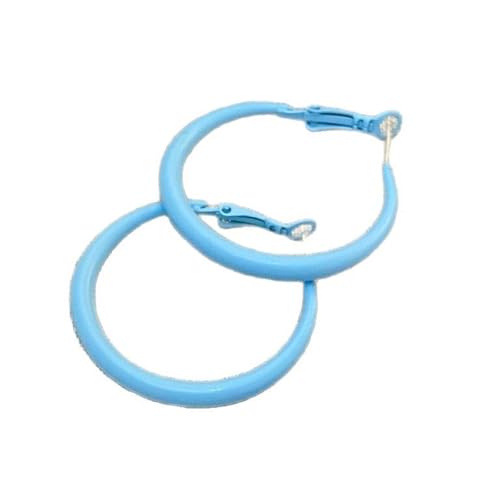 Modische, runde Ohrringe aus Legierung mit bunten Designs, ideal für Partys und Feiern, Freizeitkleidung, modische Legierungs-Ohrringe, I, Wie beschrieben, Wie beschrieben von ZEPFJHE