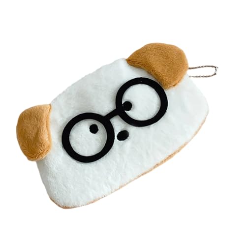 Münze Geldbeutelschlüsselkette Für Frauen Wechseln Sie Die Brieftasche Mit Keyring Kartenhalter Schlüsselbeutel Tragbarer Make Up Tasche Plüsch Tastatur Keychain von ZEPFJHE