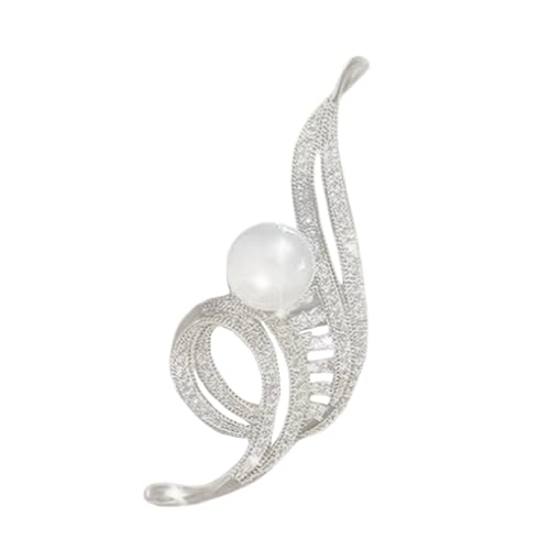 Musikalische Note Brosche Für Frauen Mit Strasssteinen Handgefertigtes Revers Pin Badge Schmuck Elegante Schalhut Abzeichen Dekoration Party Tragen Sie Brosche von ZEPFJHE