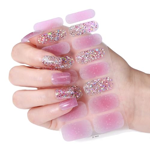 Nails Art Sticker Nails Polish Sticker Christmas Gels Strips Polish Strips Art Decortions Christmas Gels Nail von ZEPFJHE
