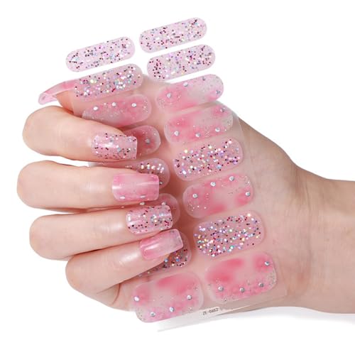 Nails Art Sticker Nails Polish Sticker Christmas Gels Strips Polish Strips Art Decortions Christmas Gels Nail von ZEPFJHE
