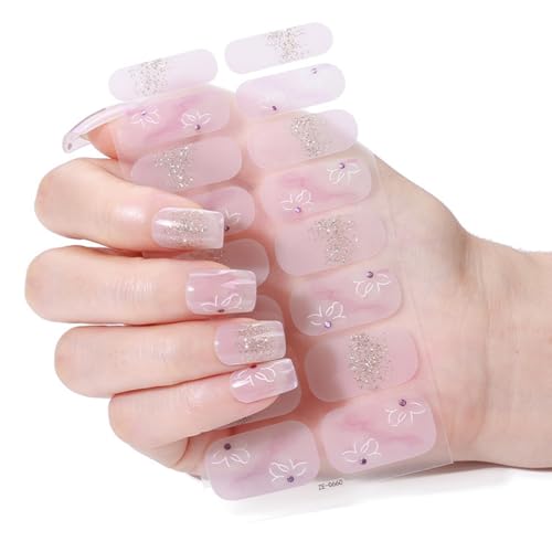 Nails Art Sticker Nails Polish Sticker Christmas Gels Strips Polish Strips Art Decortions Christmas Gels Nail von ZEPFJHE
