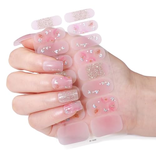 Nails Art Sticker Nails Polish Sticker Christmas Gels Strips Polish Strips Art Decortions Christmas Gels Nail von ZEPFJHE