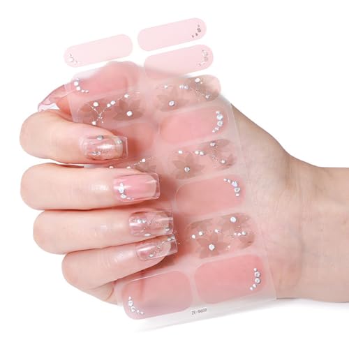 Nails Art Sticker Nails Polish Sticker Christmas Gels Strips Polish Strips Art Decortions Christmas Gels Nail von ZEPFJHE