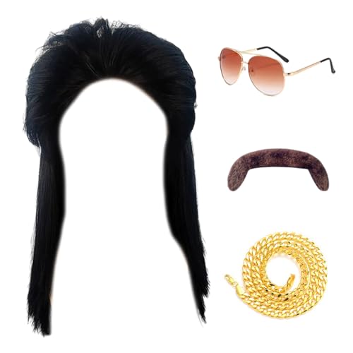 Naturalhaarersatz Cosplay Kostüm Perücken Synthetisches Haar Lang Lockig Für Frauen Und Mädchen Haltbarkeit Synthetic von ZEPFJHE