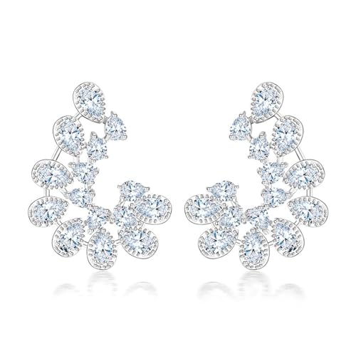 Ohrstecker mit Strass-Details, für Abendveranstaltungen, Kupferstruktur für einen Hauch von Charme in jedem Outfit, Einheitsgröße, Wie beschrieben, Wie beschrieben Ohrstecker mit Strass-Details, für Abendveranstaltungen, Kupferstruktur für einen Hauch von Charme in jedem Outfit, Einheitsgröße, Wie beschrieben, Wie beschrieben von ZEPFJHE