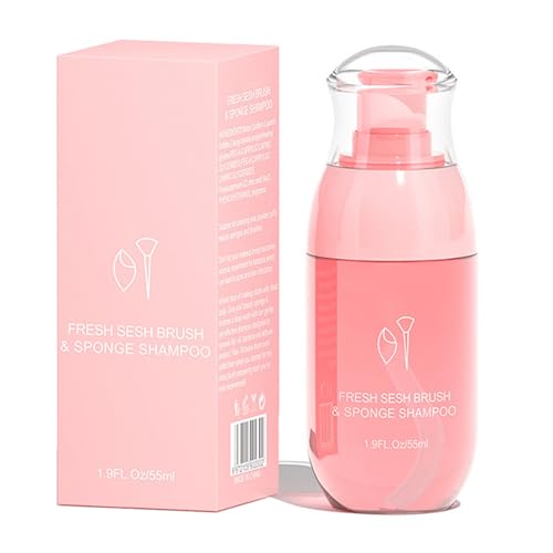 Schnelle Reinigungslösung in einer 55-ml-Flasche zur Erhaltung der Hygiene von Make-up-Zubehör und Werkzeugen, Pinselreinigungslösung, Make-up-Hygieneprodukt von ZEPFJHE