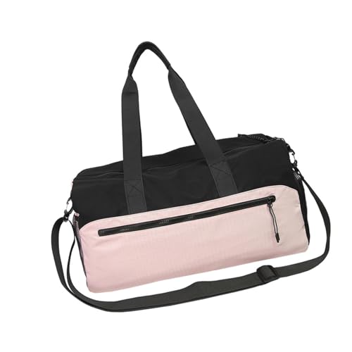 Sports Fitness Tasche Für Frauen Mädchen Reisen Reisetaschen Leichtes Gewicht An Wochenenden Wasserresistent Über Nachttaschen Schulter Schulter von ZEPFJHE