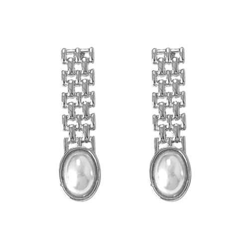 Stilvolle Perlen Ohrringe Exquisite Ohrringe Modische Ohrhörer Schmuck Legierungs Textur Ohrohrstecker Für Multifunktionale Styling Moderne Accessoires Für Frauen von ZEPFJHE