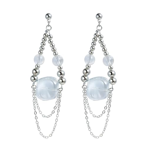 Stilvolle Quasten Dangle Ohrringe Elegante Quasten Fallen Für Frauen Modperlenketten Design Ohrringe Einzigartige Design von ZEPFJHE