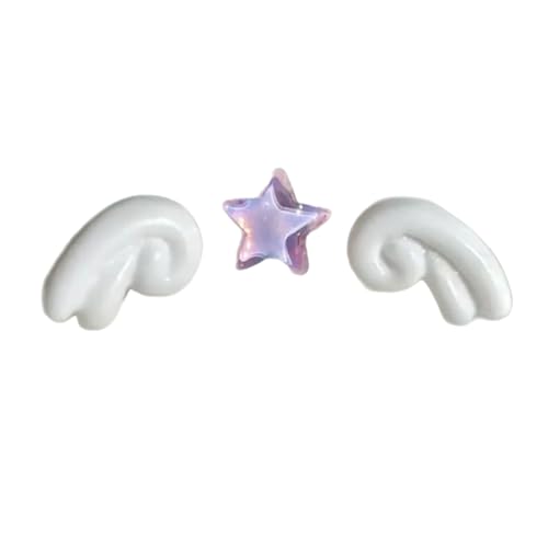 Tragus Piercing Studs Ohrringe Flügel Und Sternohrknochen Nägel Körperschmuck Modische Ohrhörer Für Tägliche Verschleiß Date Nacht Ohrringe von ZEPFJHE