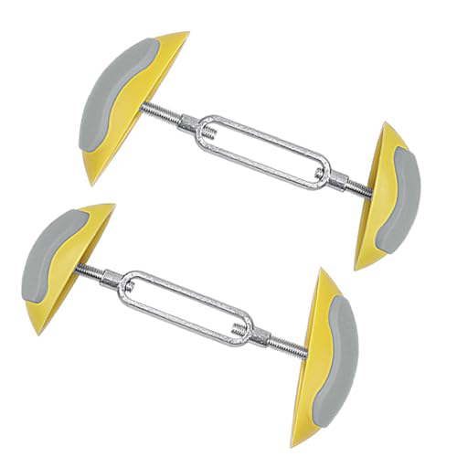 ZEPFJHE 2 verstellbare Schuhformer, hochhackige Damen-Baumdehner für hohe Absätze und flache Schuhe, zitronengelb, Einheitsgröße von ZEPFJHE