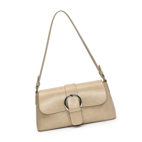 ZEPFJHE 2025 Spring Trendy Schulter Crossbody Taschen Für Frauen Modische Damen Bag PU Lederpendler Unterarm Geldbeutel Alltagstasche von ZEPFJHE