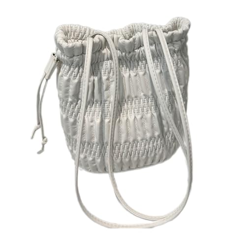 ZEPFJHE Damen-Eimertasche, PU-Leder, Unterarmtasche, einfache Achselhöhle, Shopping, Dating, modische Handtasche, plissiert, Schultertasche, Damen, Eimer, einfache Achselhöhle, trendige Handtasche und ZEPFJHE Damen-Eimertasche, PU-Leder, Unterarmtasche, einfache Achselhöhle, Shopping, Dating, modische Handtasche, plissiert, Schultertasche, Damen, Eimer, einfache Achselhöhle, trendige Handtasche und von ZEPFJHE